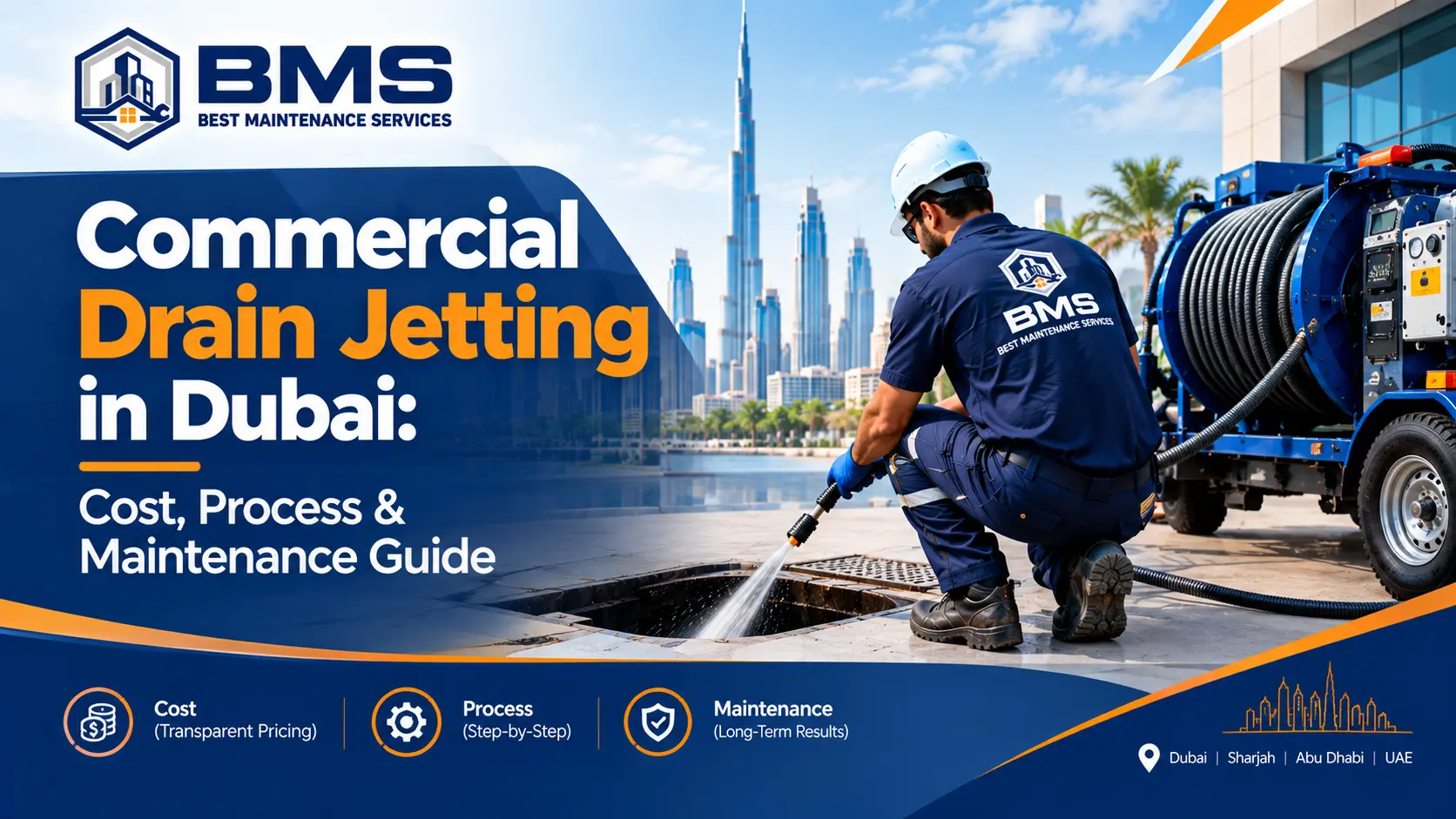 Commercial Drain Jetting in Dubai: Cost, Process & Maintenance Guide